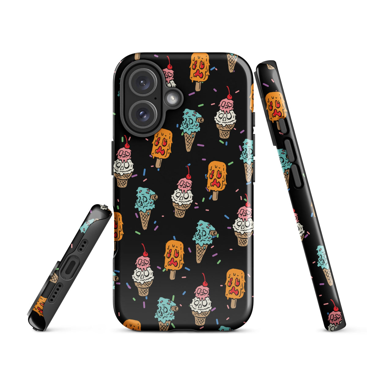 Monster Ice Cream iPhone Case