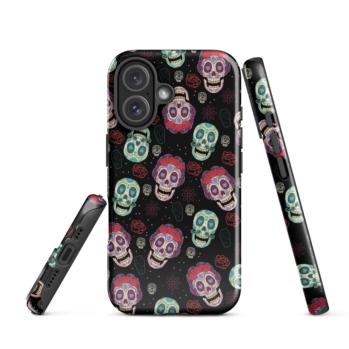 Sugar Skulls iPhone Case