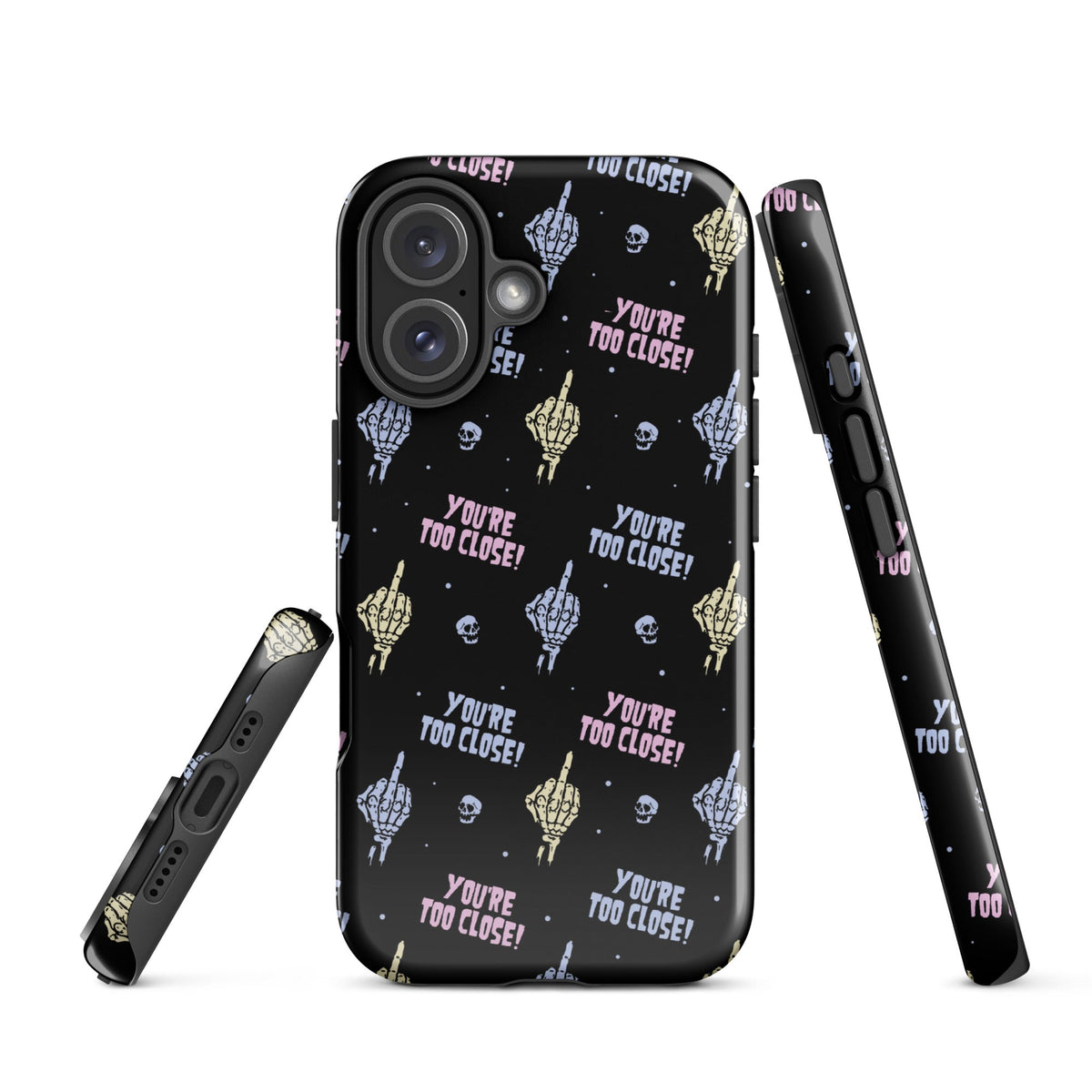 You're Too Close iPhone Case
