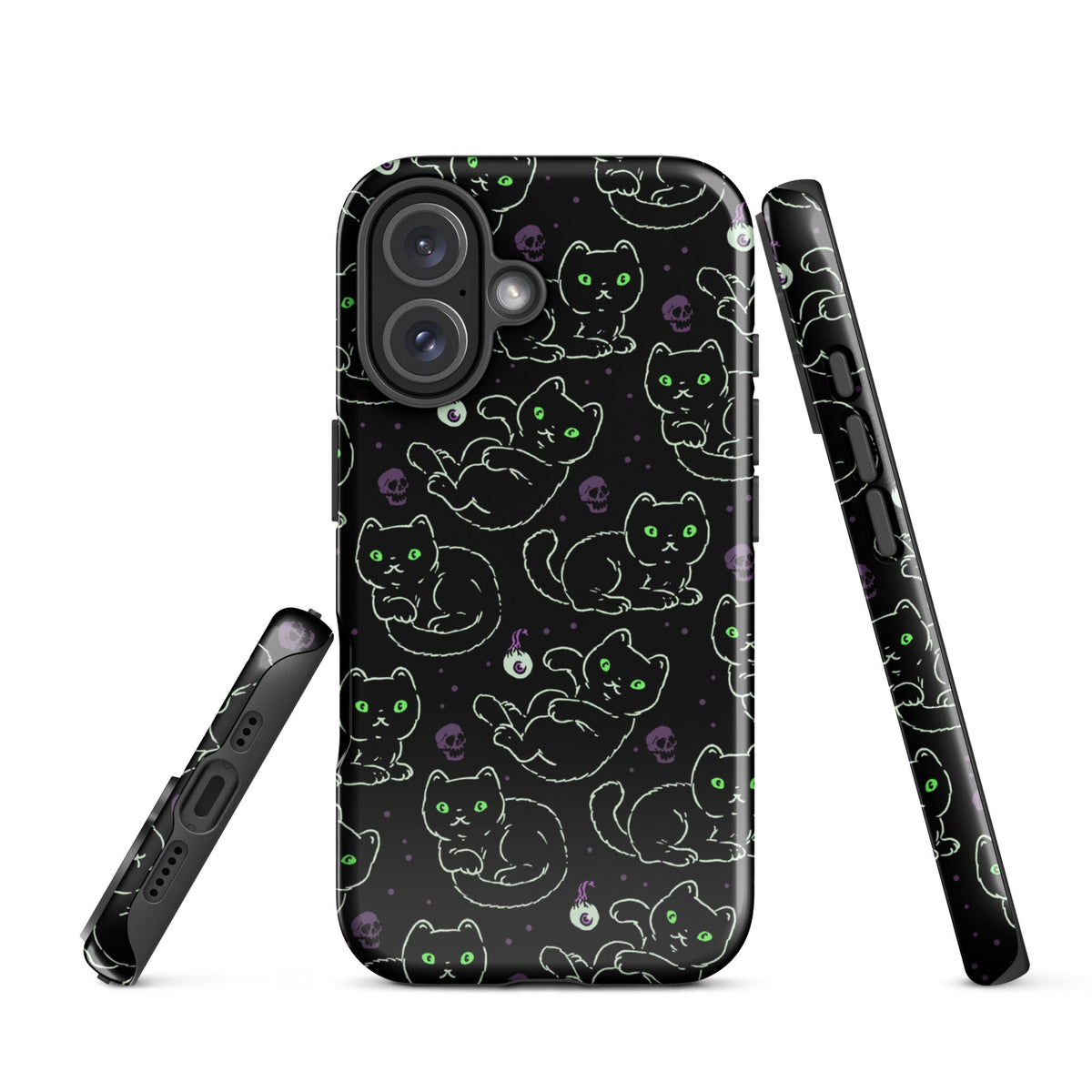 Black Cats iPhone Case