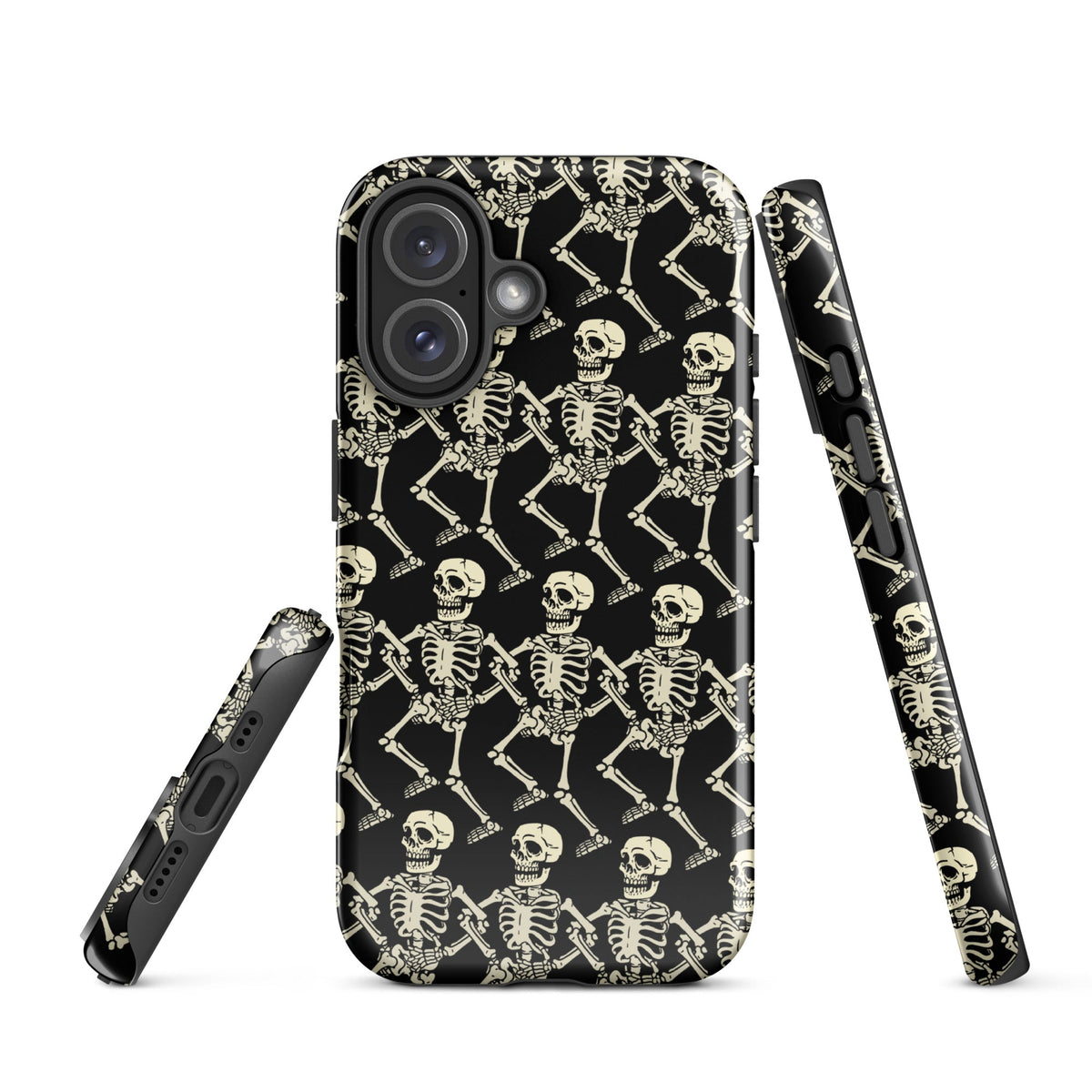 Dancing Skeletons iPhone Case