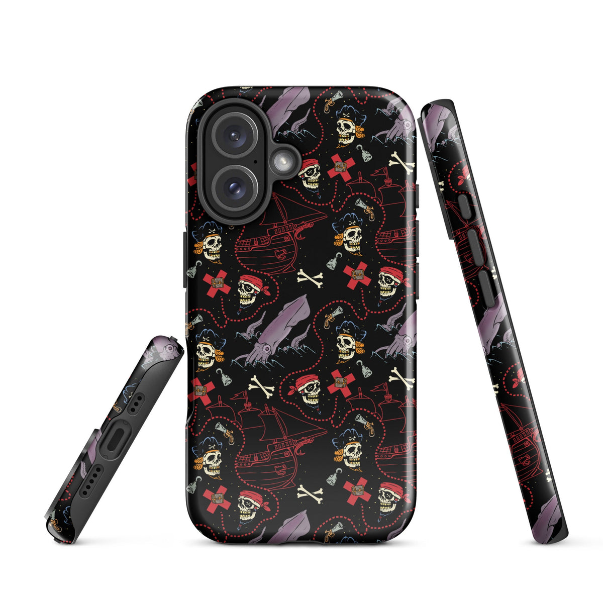 Pirate Skulls iPhone Case