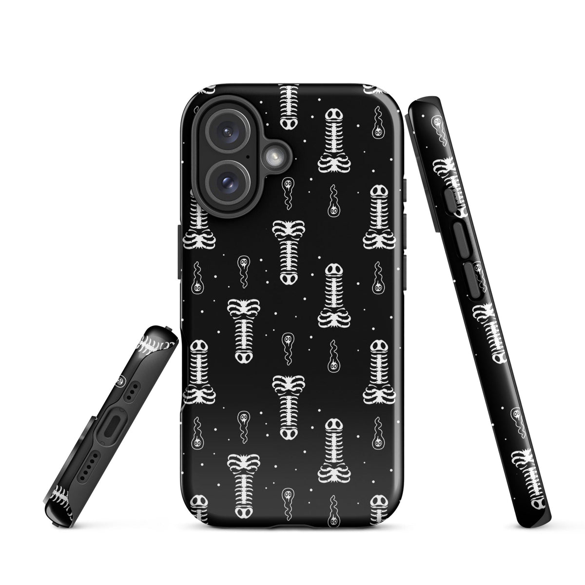 Skeleton Penis Boner iPhone Case