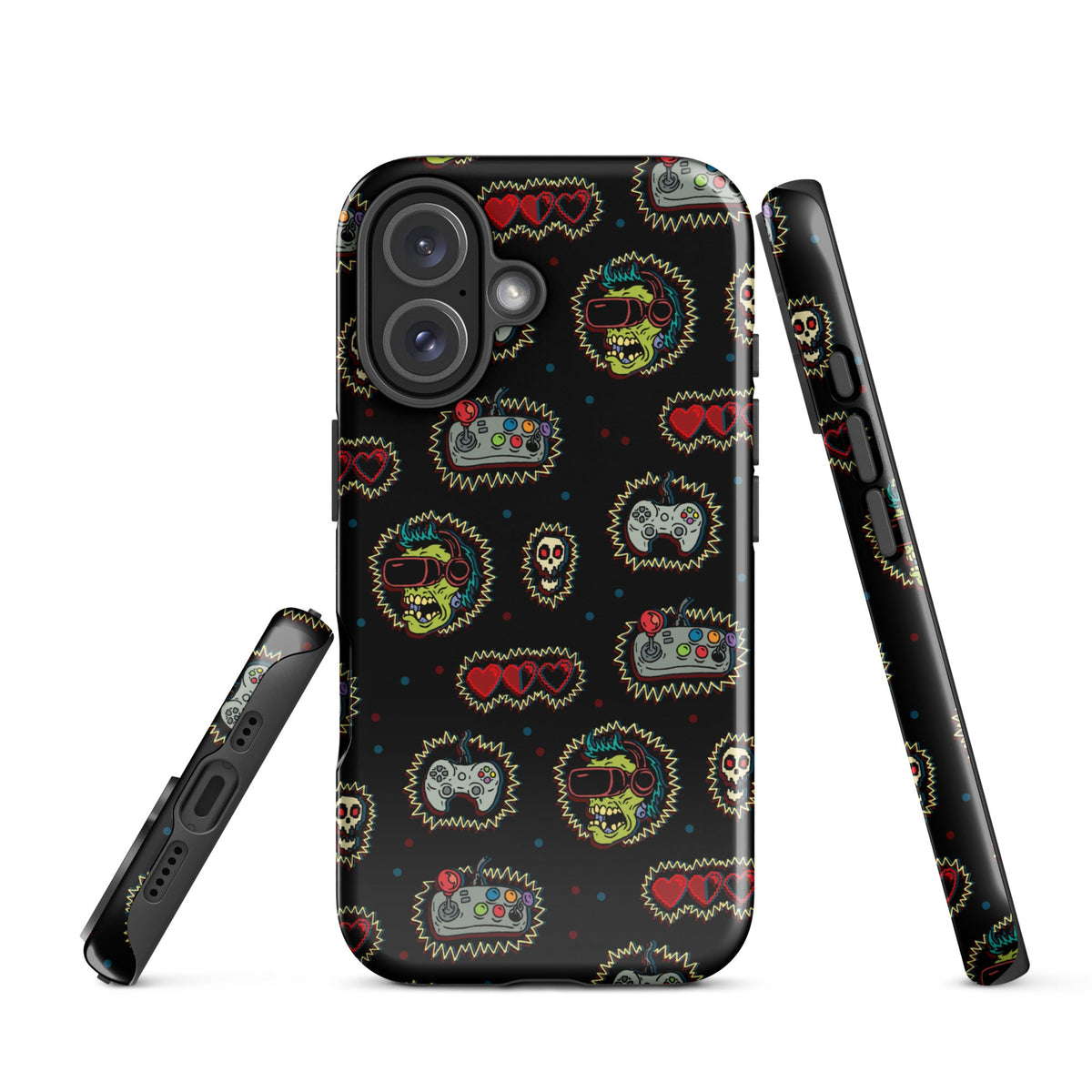 Gamer Zombie iPhone Case