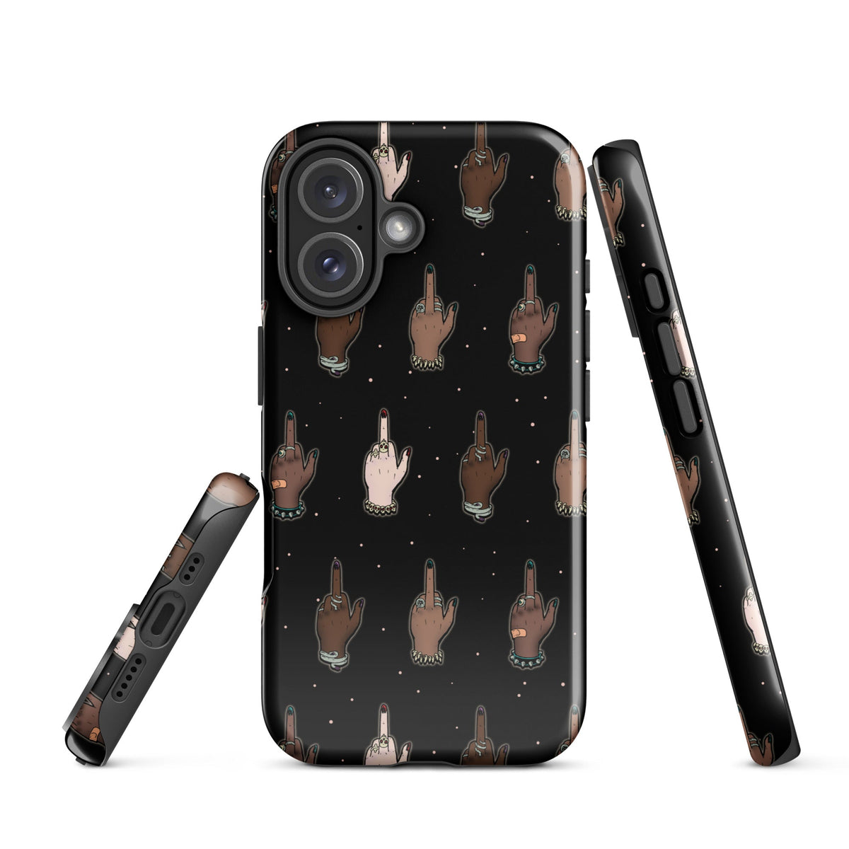 Fuck Racism iPhone Case