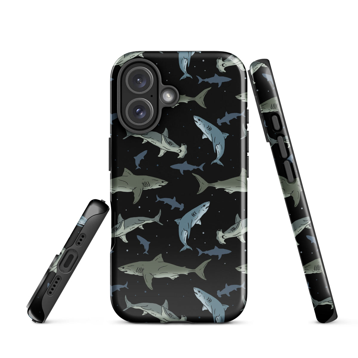 Shark Infested iPhone Case