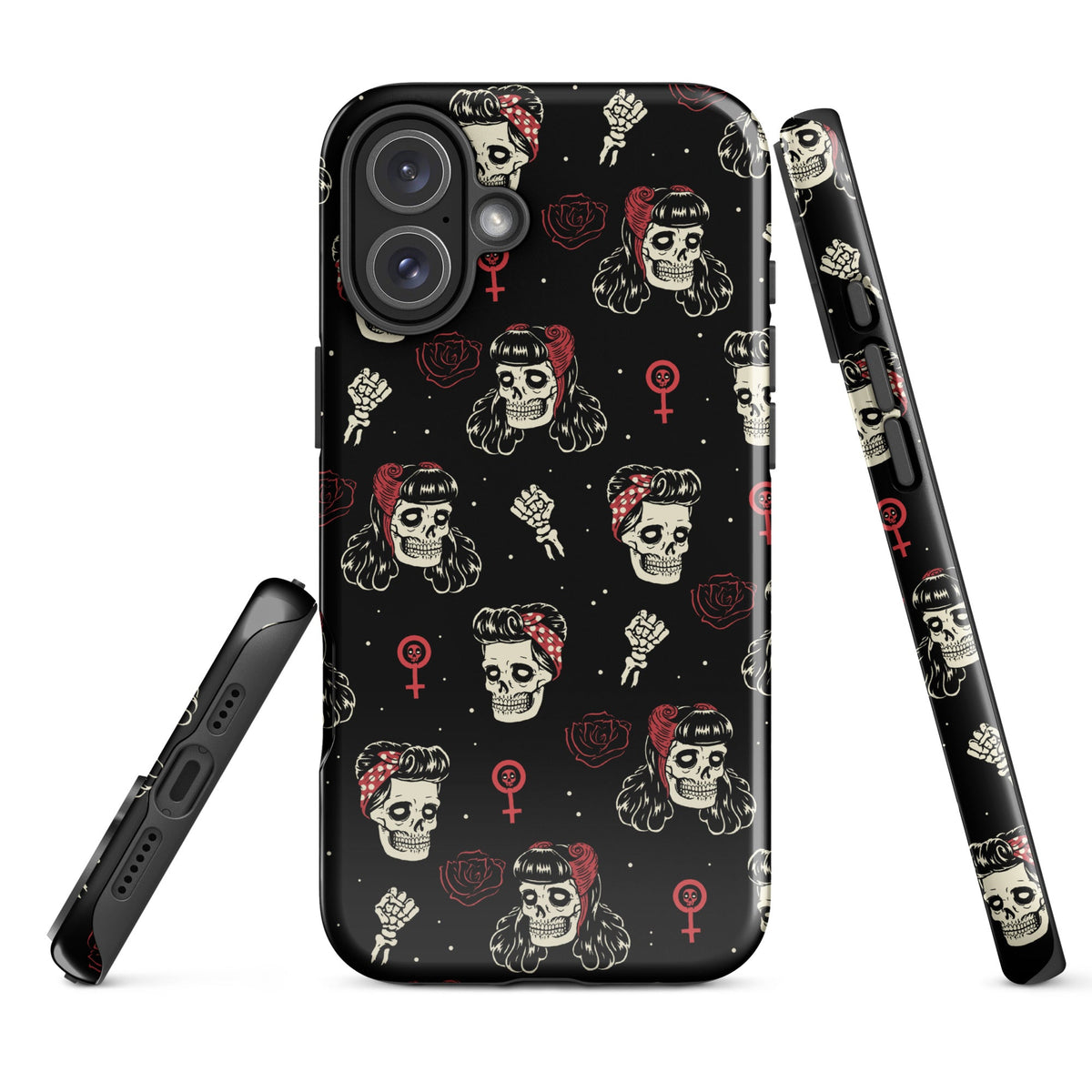 Undead Rosie Riveter iPhone Case