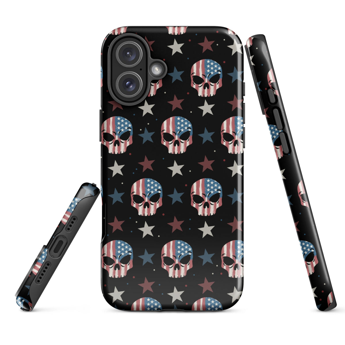 USA Skull iPhone Case