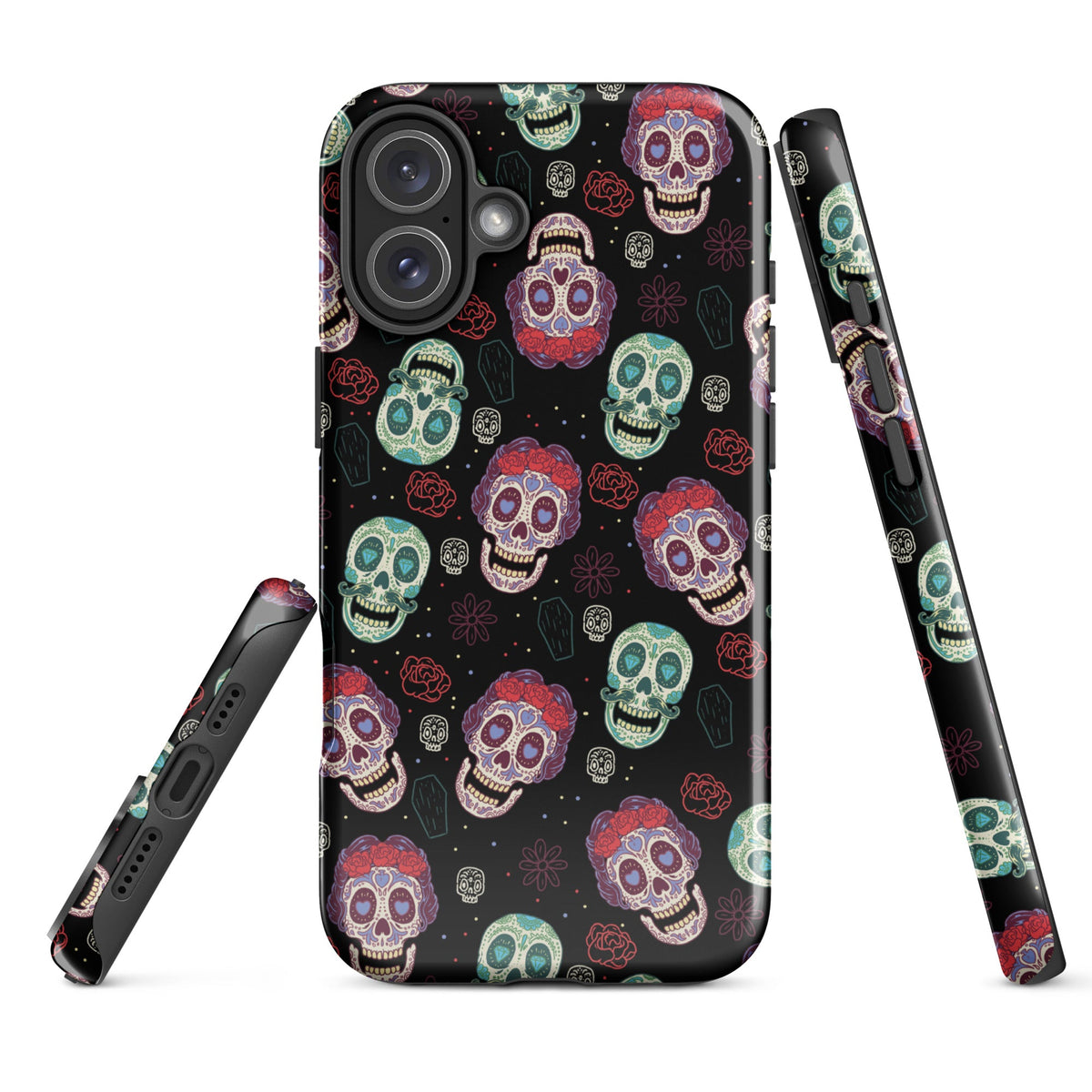Sugar Skulls iPhone Case