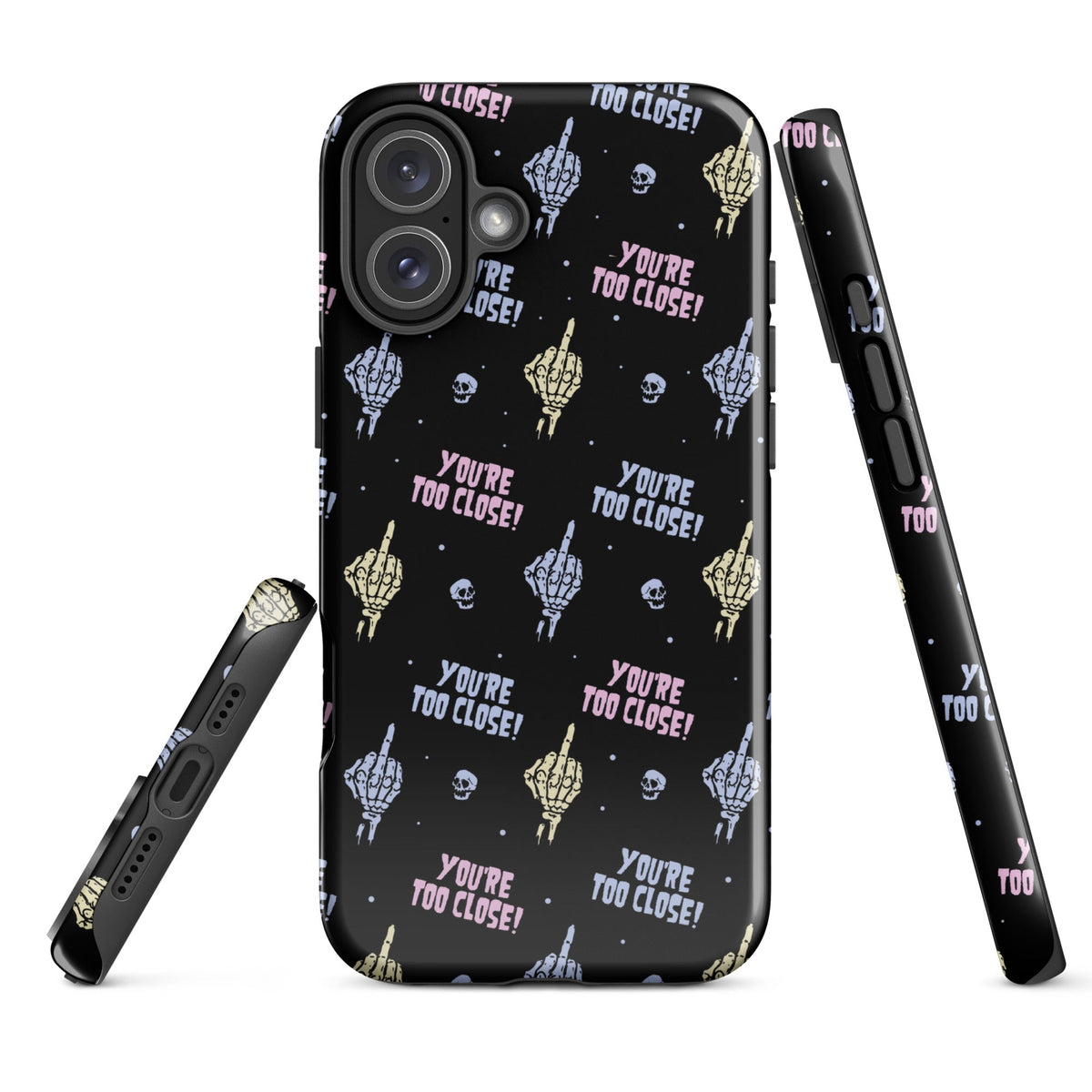 You're Too Close iPhone Case