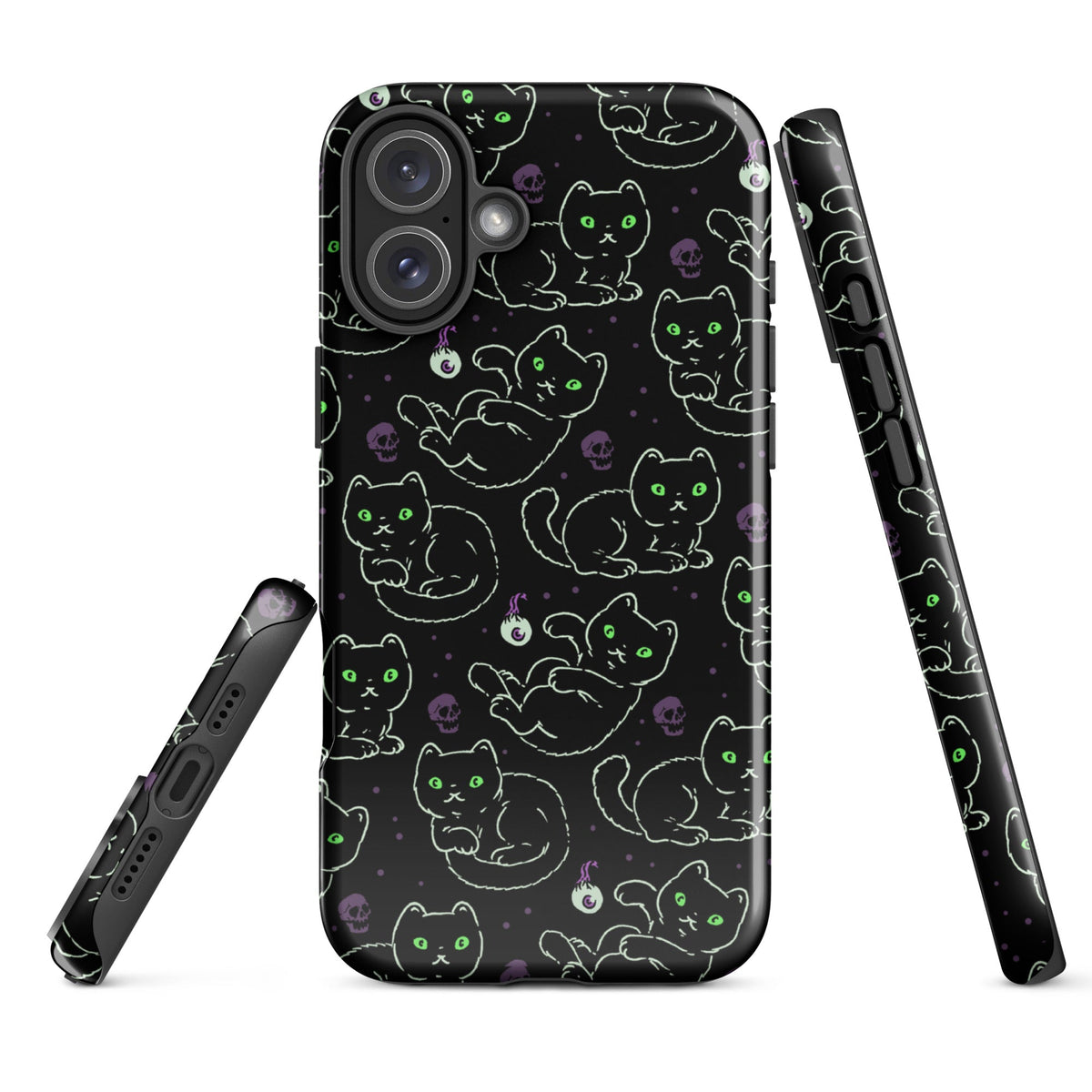Black Cats iPhone Case