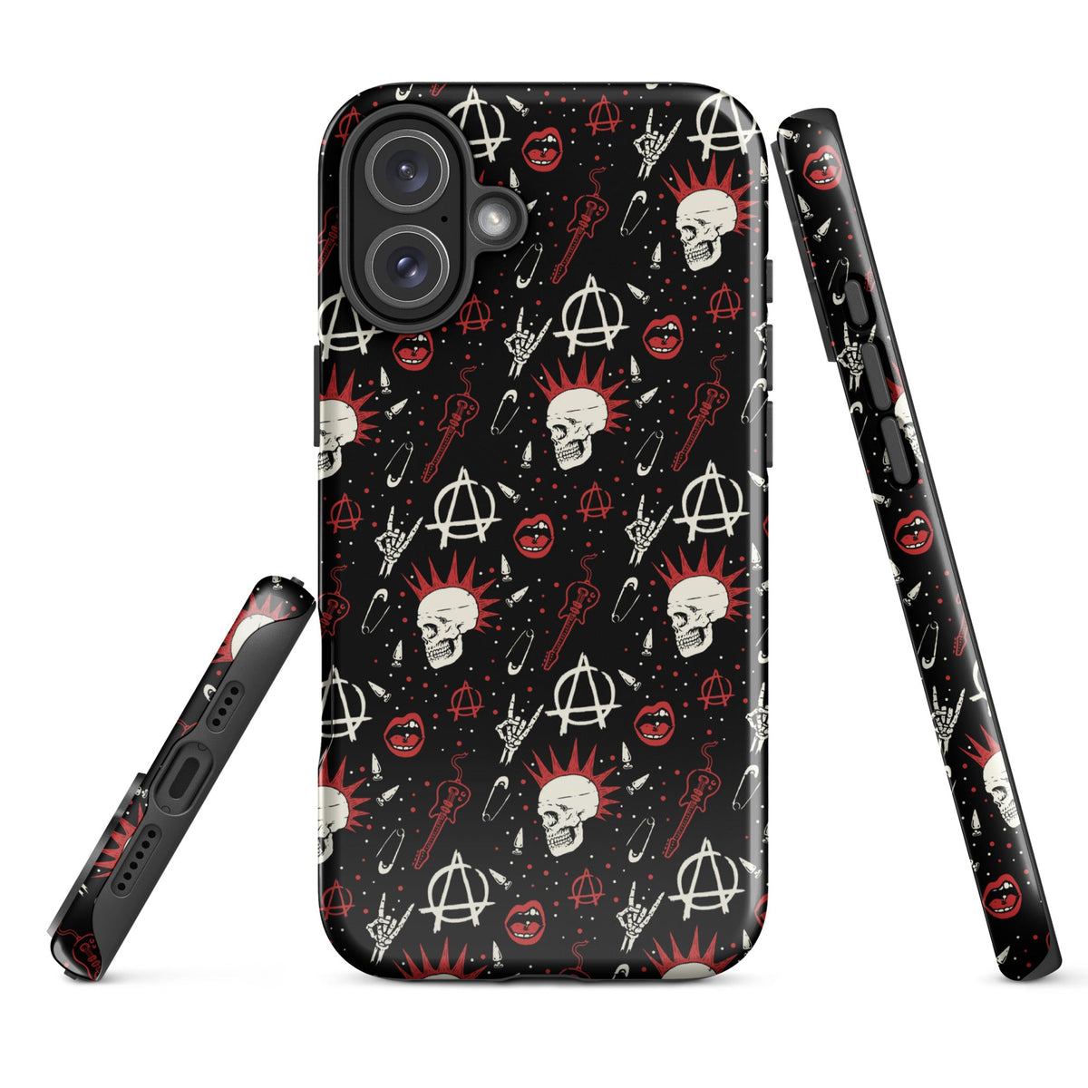 Punk Rock Anarchy iPhone Case