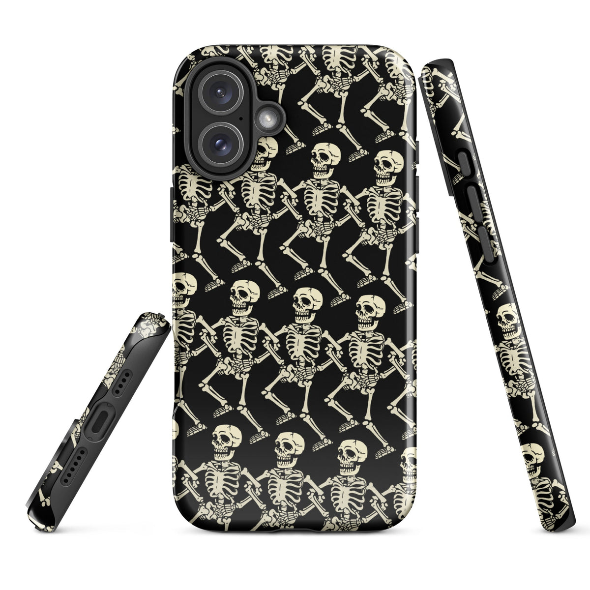 Dancing Skeletons iPhone Case