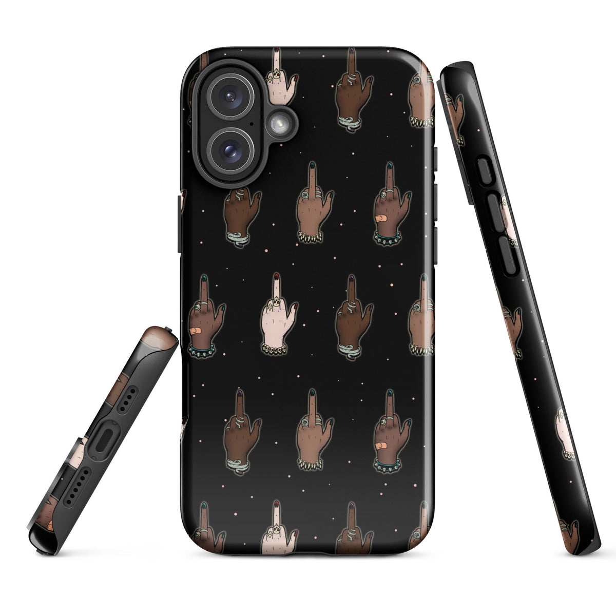 Fuck Racism iPhone Case