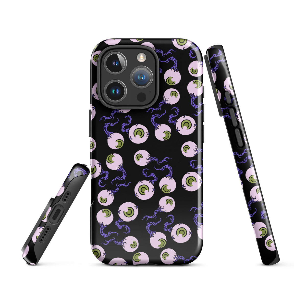 Spooky Eyeballs iPhone Case