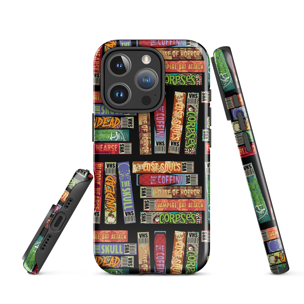 Retro Horror VHS iPhone Case