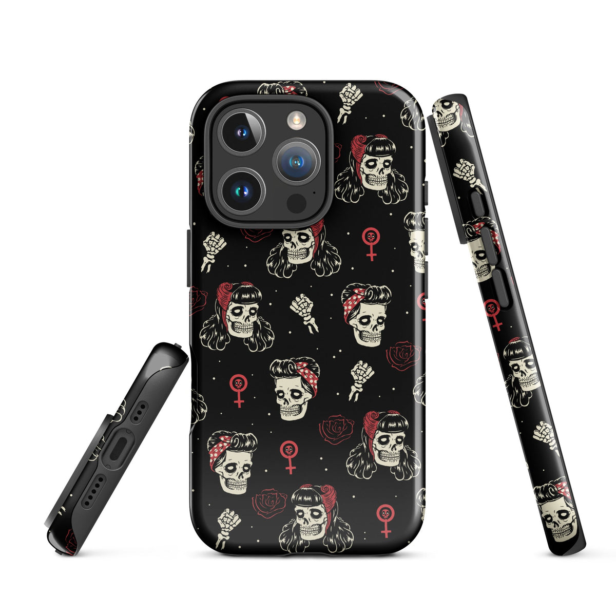 Undead Rosie Riveter iPhone Case