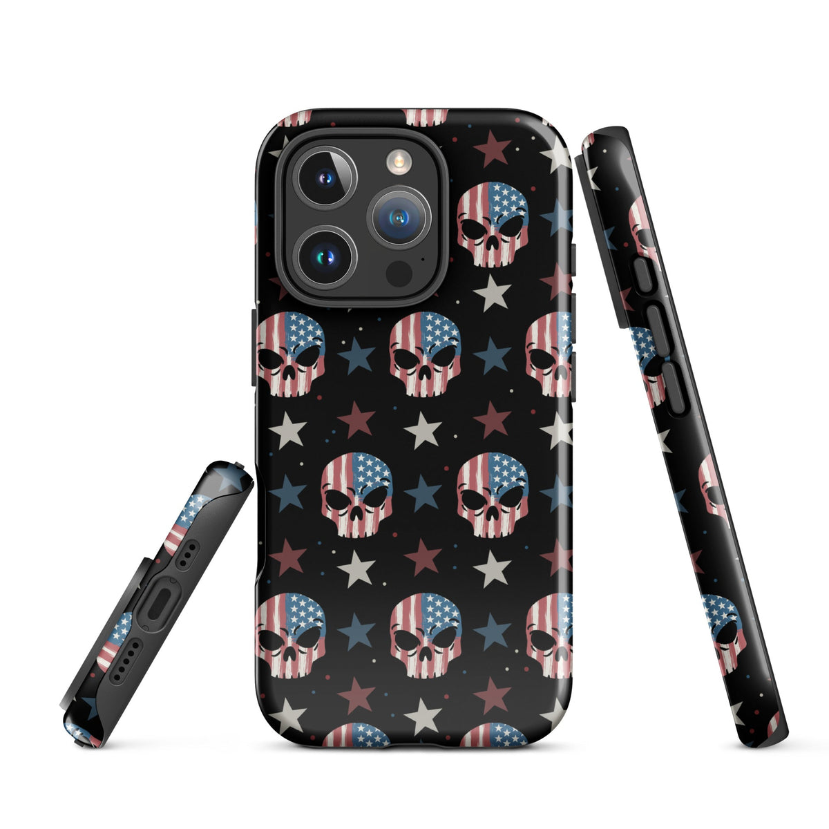 USA Skull iPhone Case