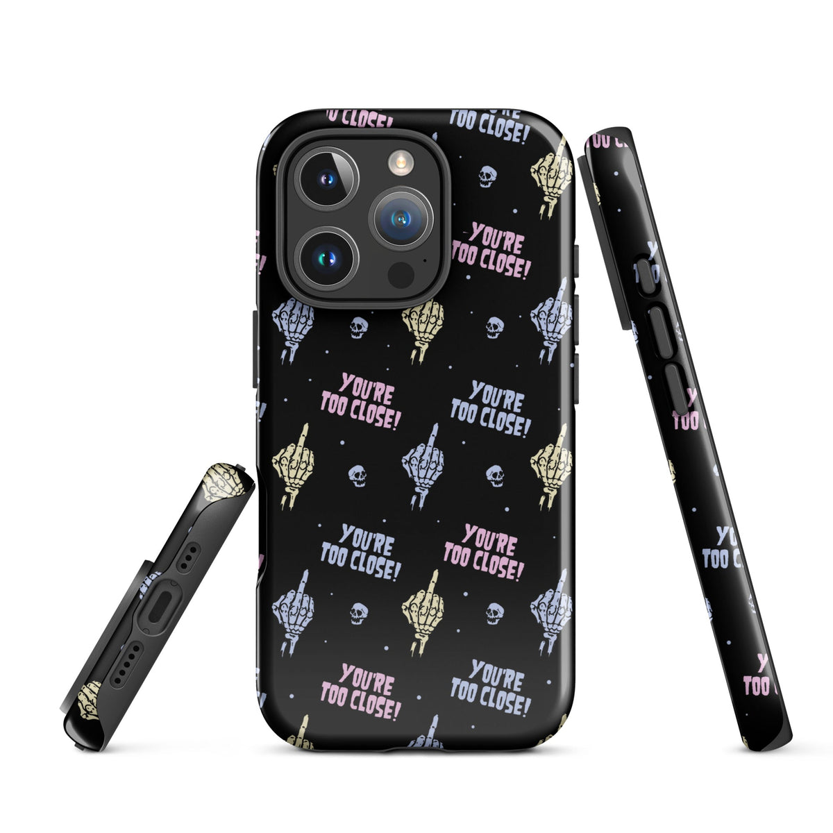 You're Too Close iPhone Case