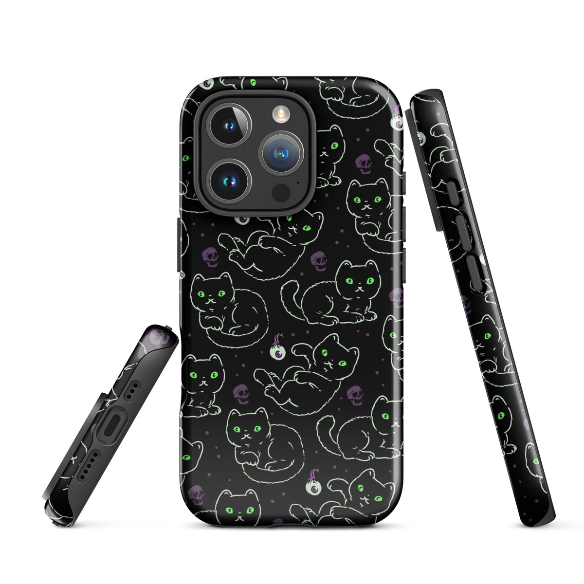 Black Cats iPhone Case