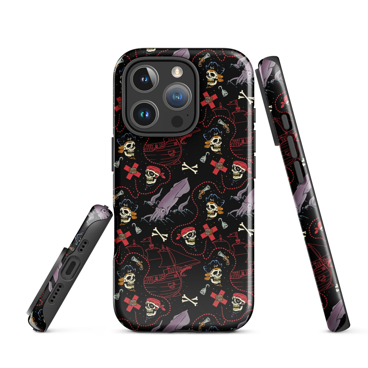 Pirate Skulls iPhone Case