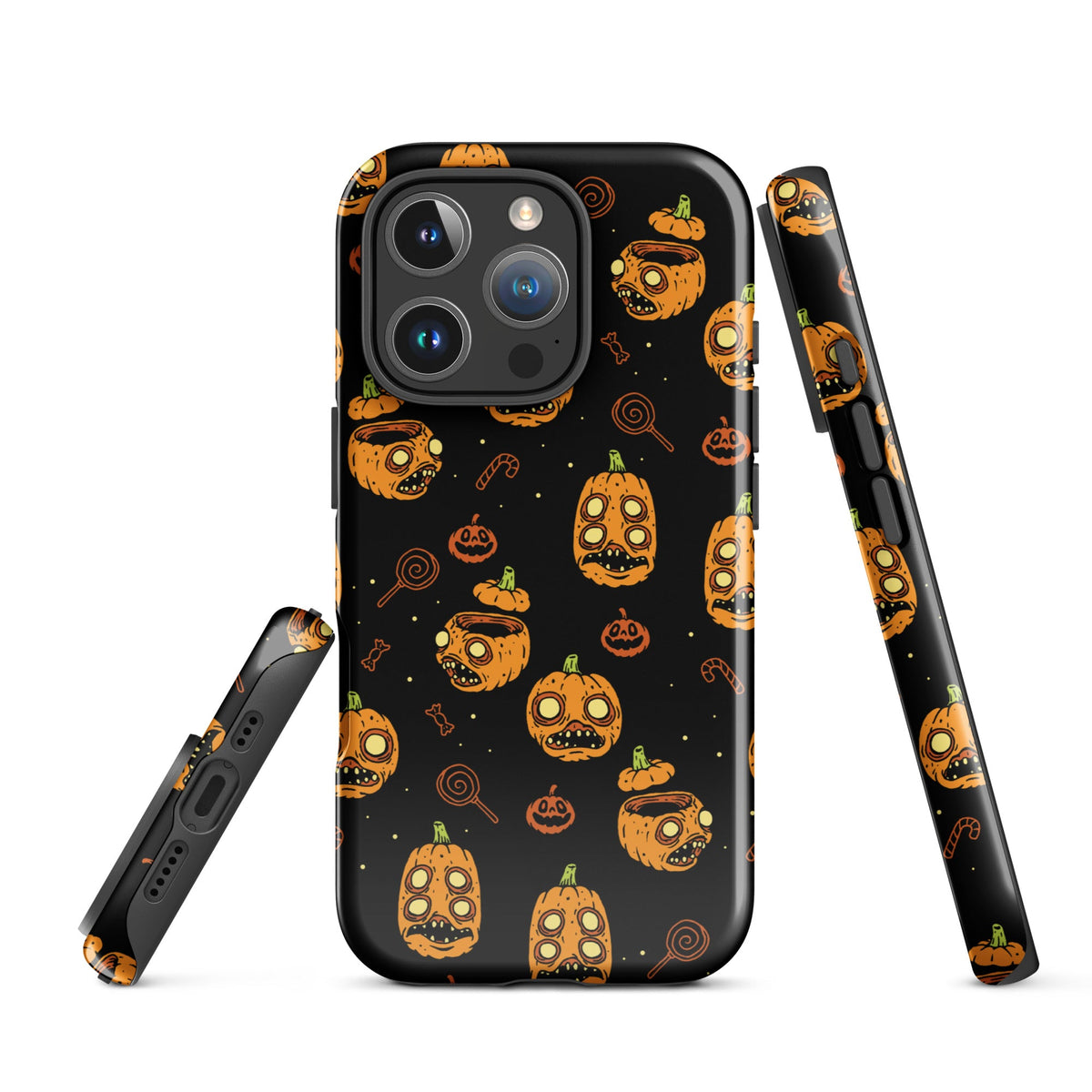 Zombie Pumpkins iPhone Case