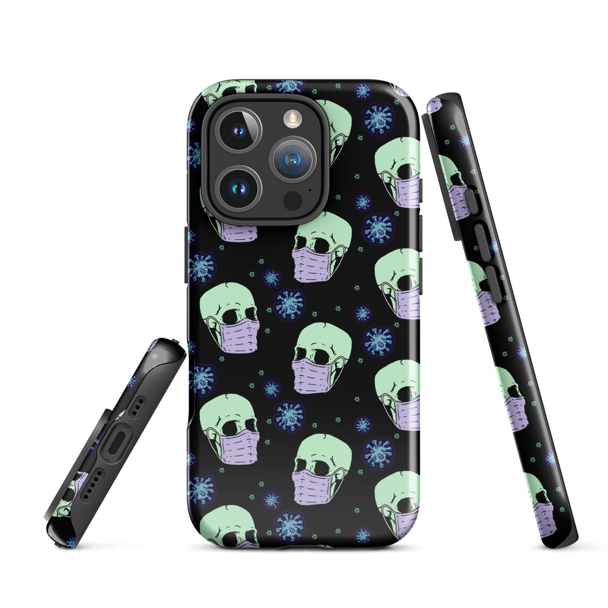 Virus Skull iPhone Case