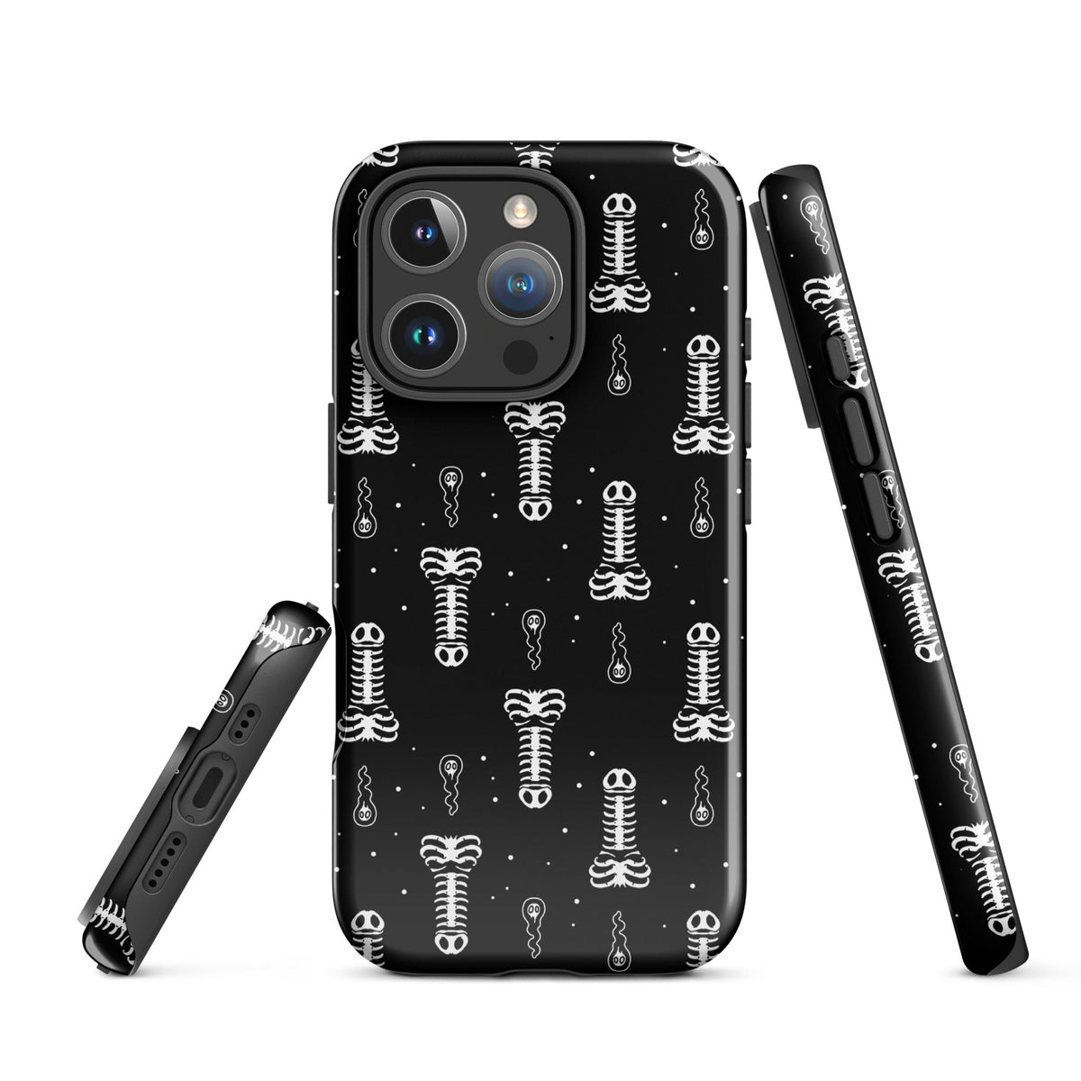 Skeleton Penis Boner iPhone Case