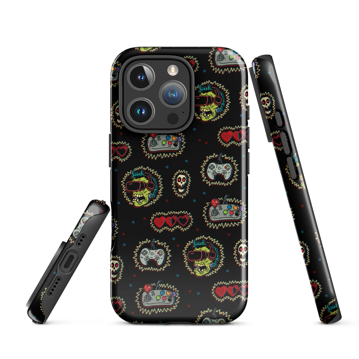 Gamer Zombie iPhone Case