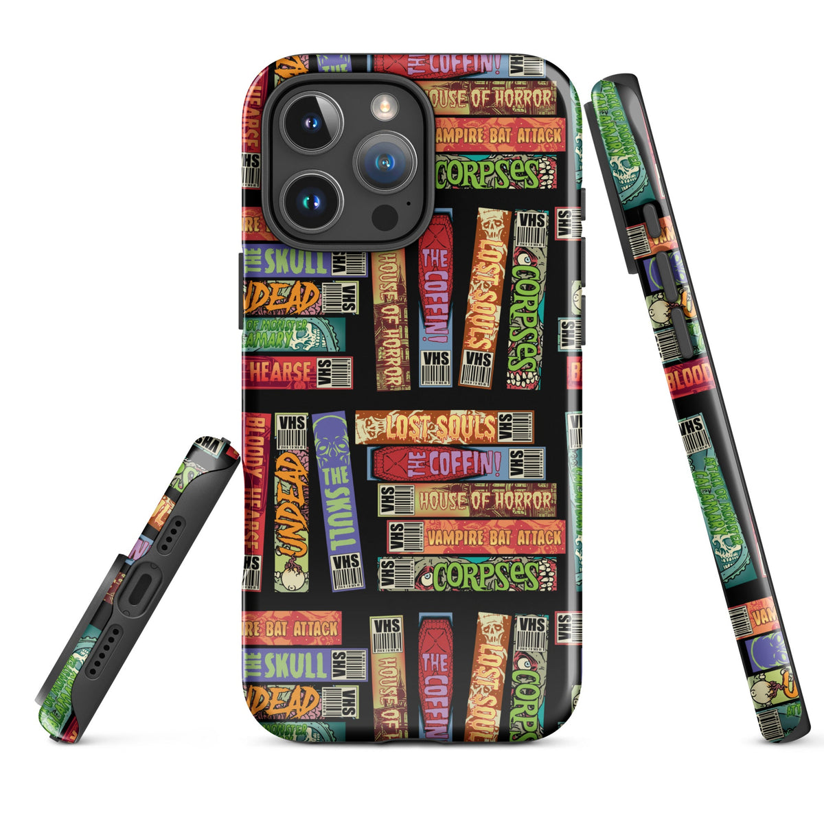Retro Horror VHS iPhone Case