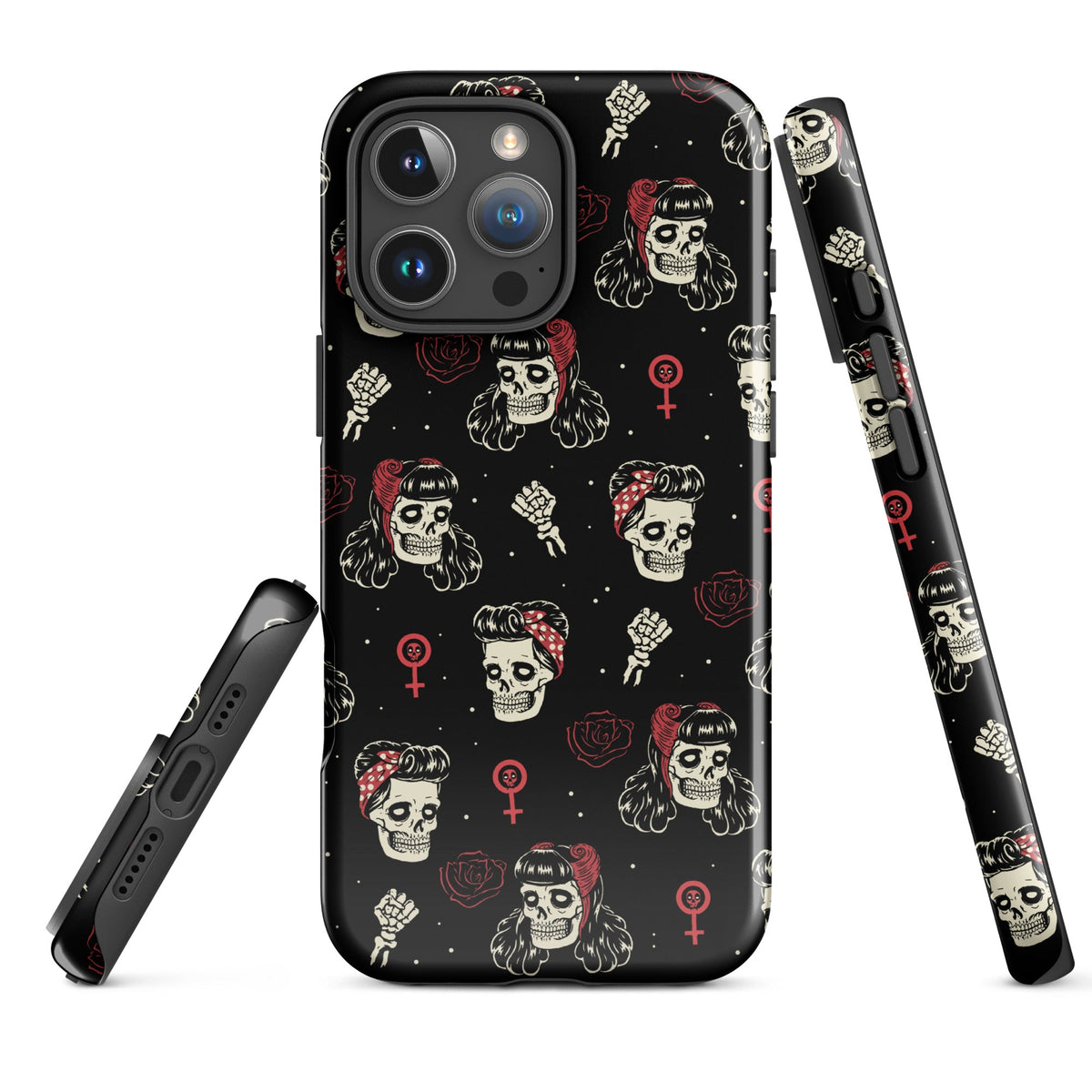 Undead Rosie Riveter iPhone Case