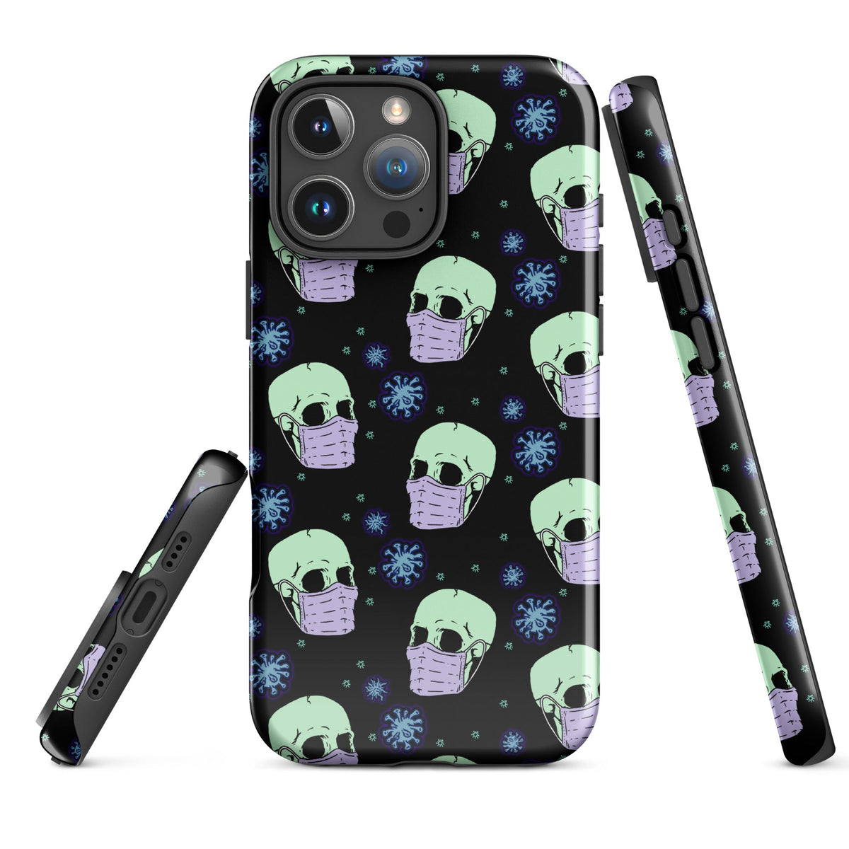 Virus Skull iPhone Case