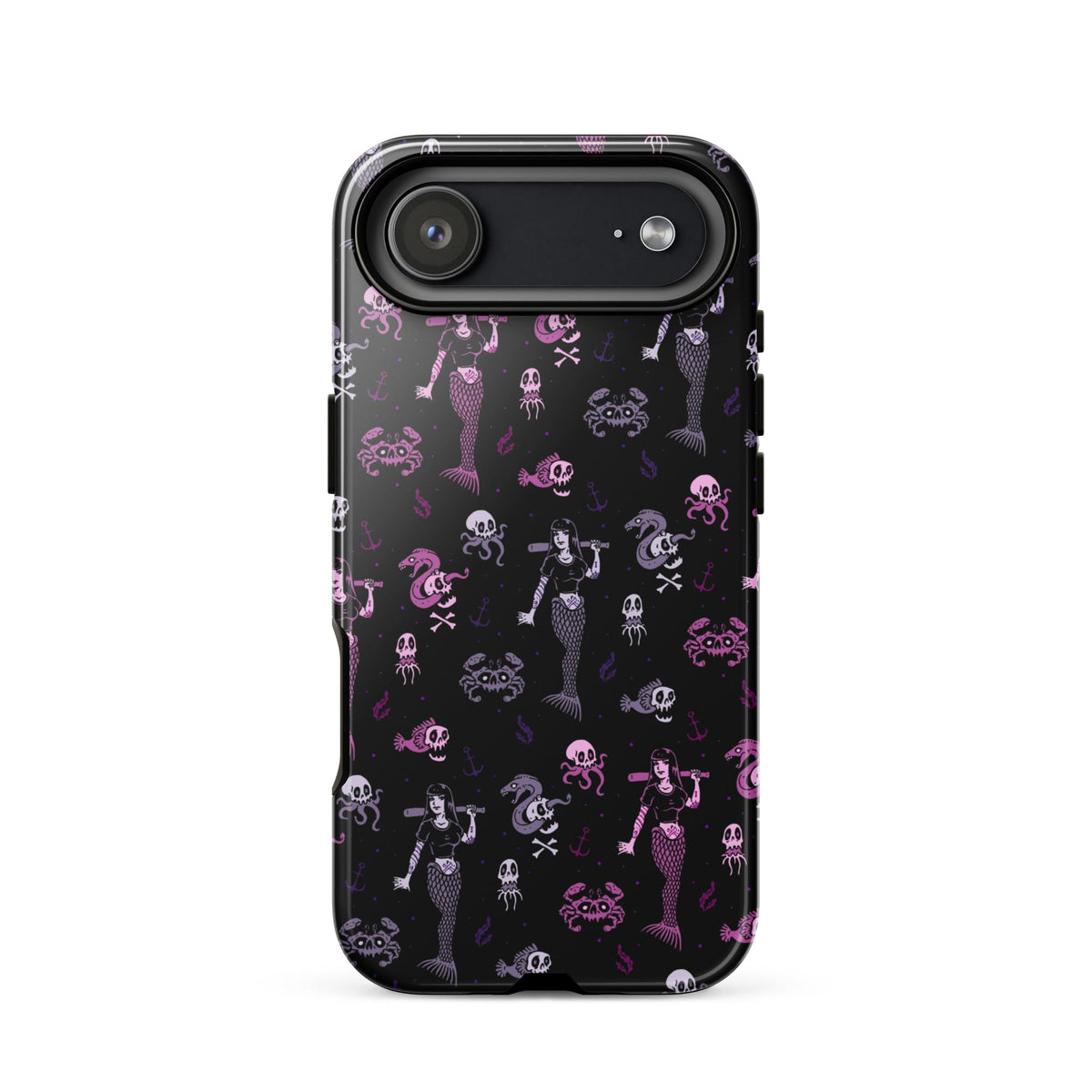 Metal Mermaid iPhone Case