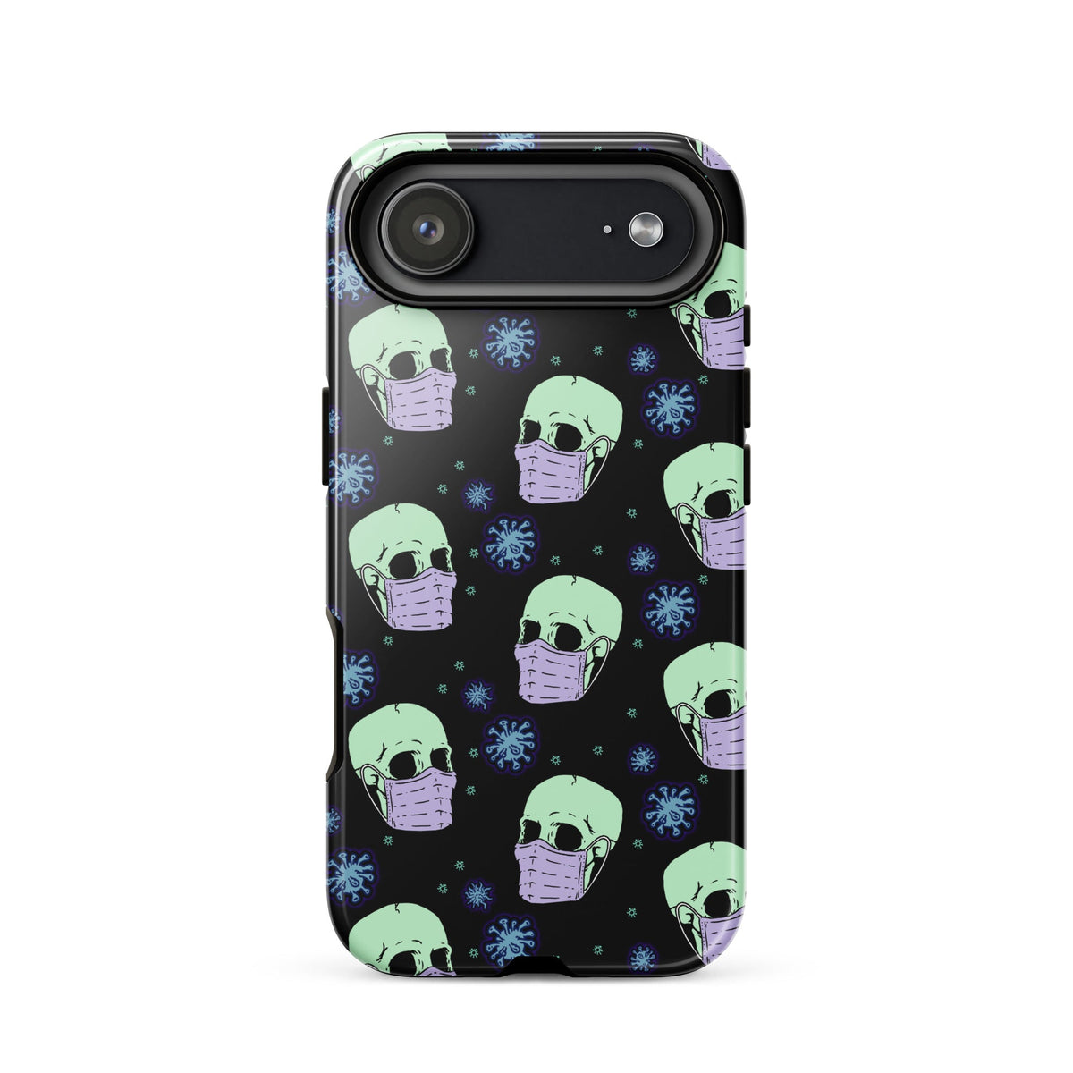 Virus Skull iPhone Case