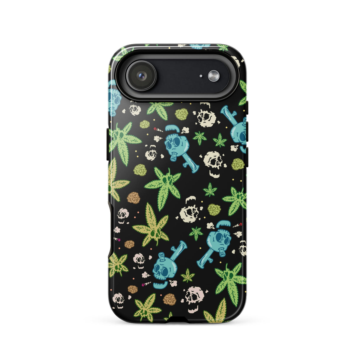 Weed And Skulls iPhone Case
