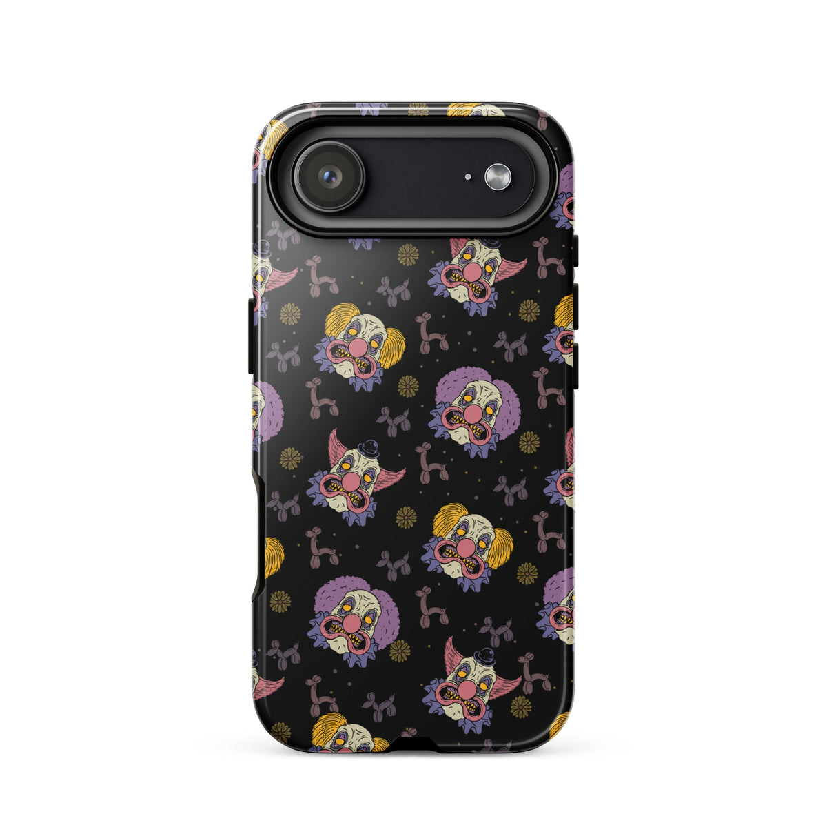 Spooky Clowns Circus iPhone Case