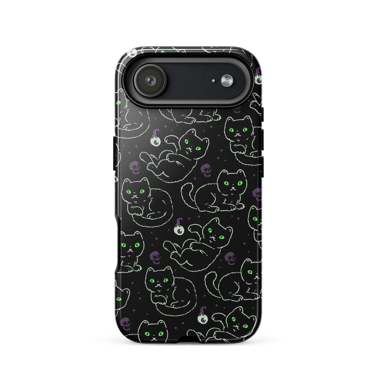 Black Cats iPhone Case