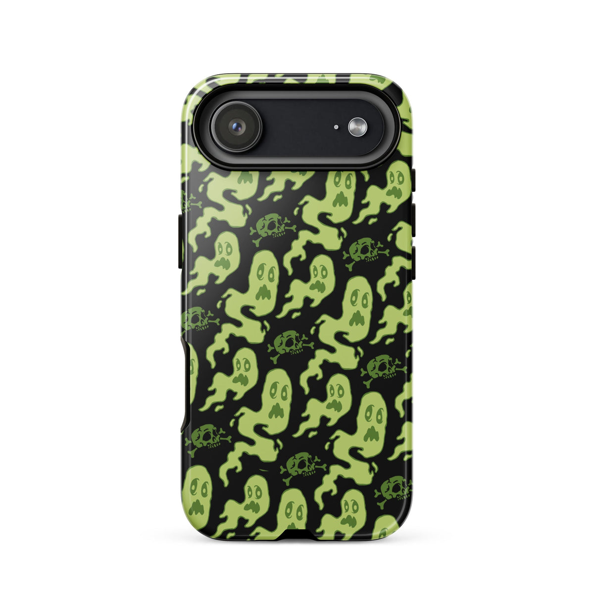Green Ghosts iPhone Case