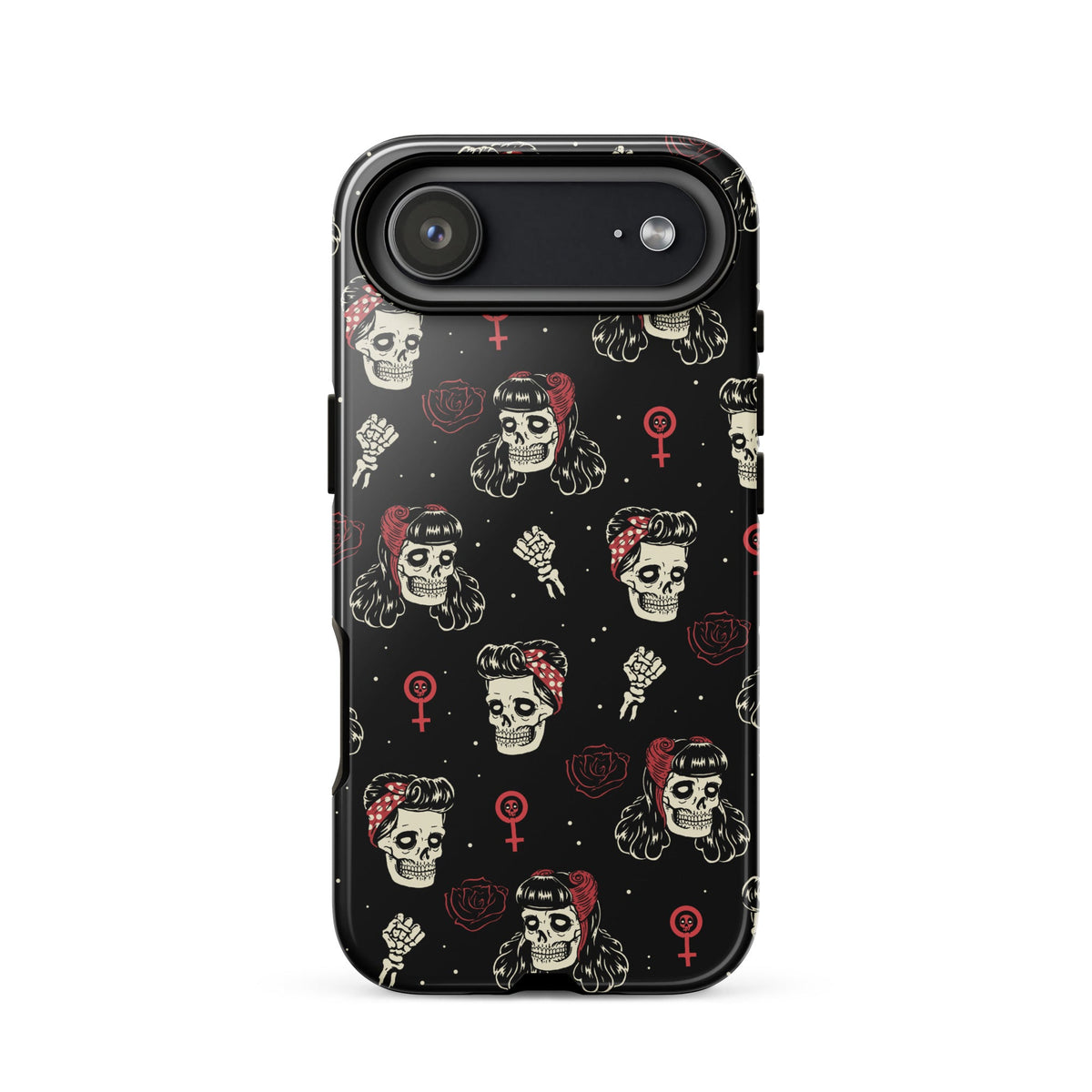 Undead Rosie Riveter iPhone Case