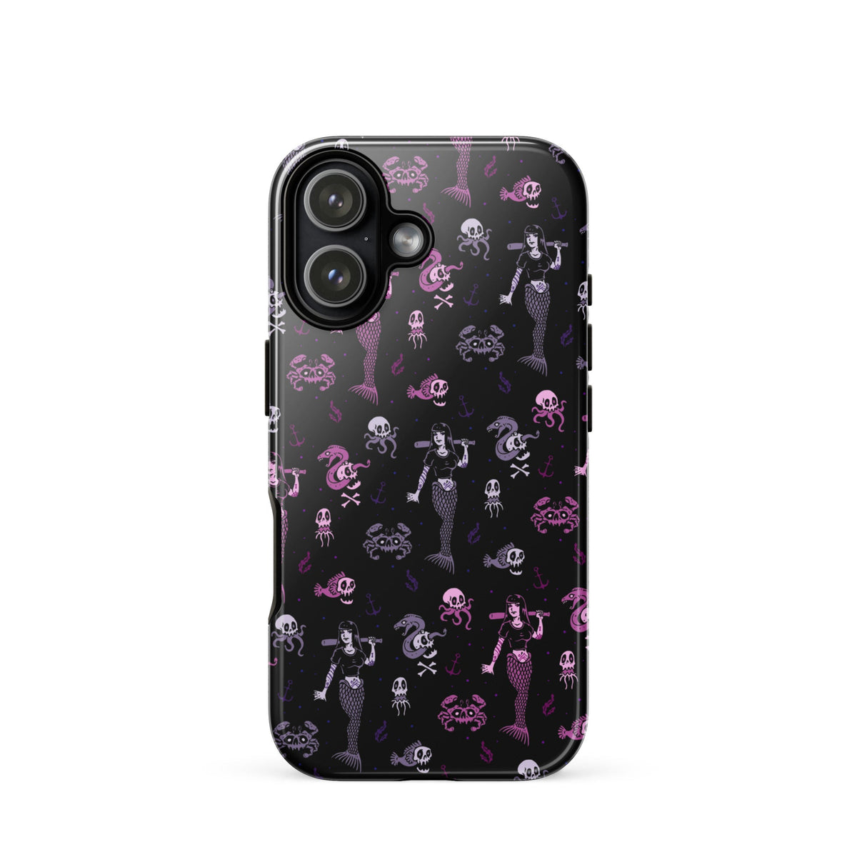 Metal Mermaid iPhone Case