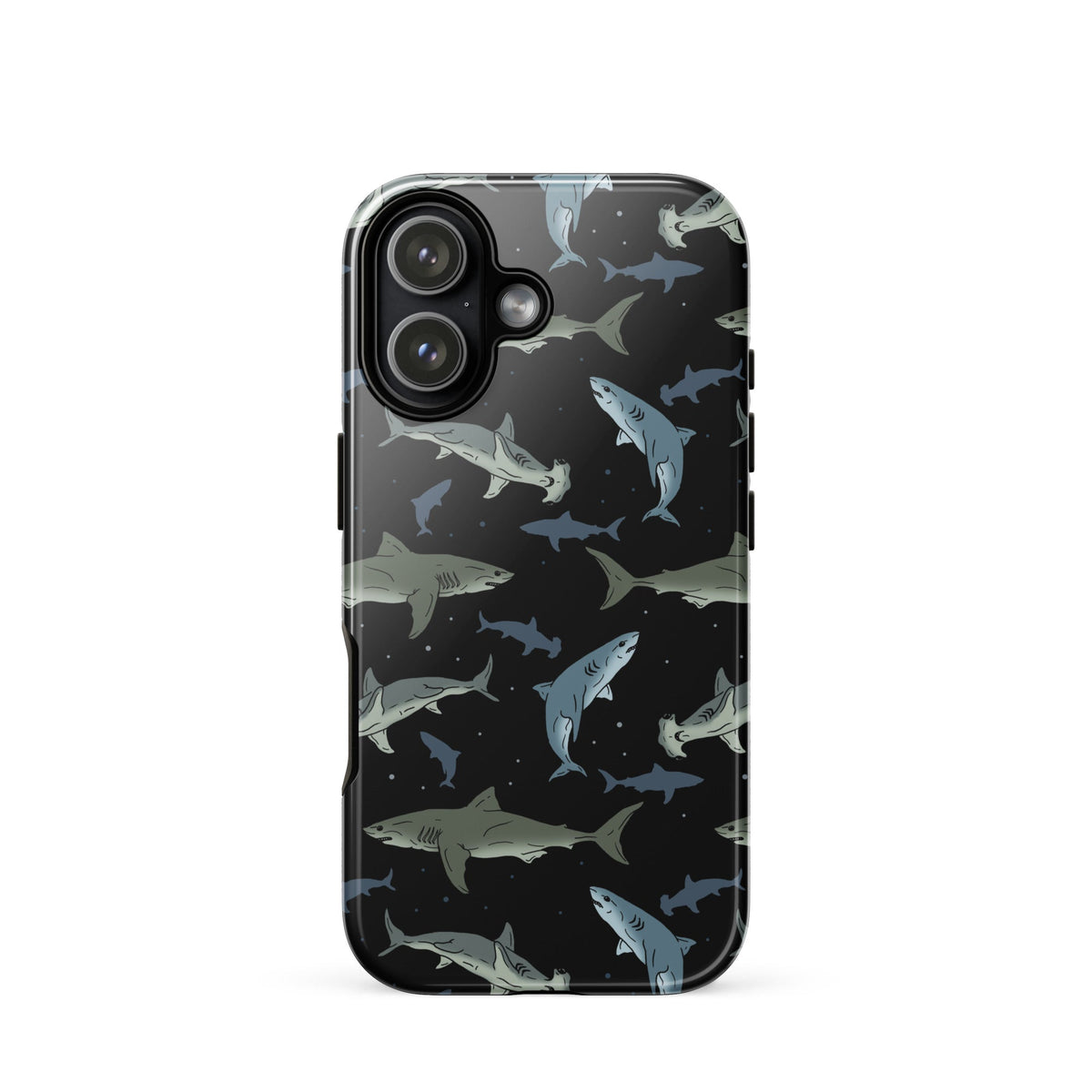 Shark Infested iPhone Case