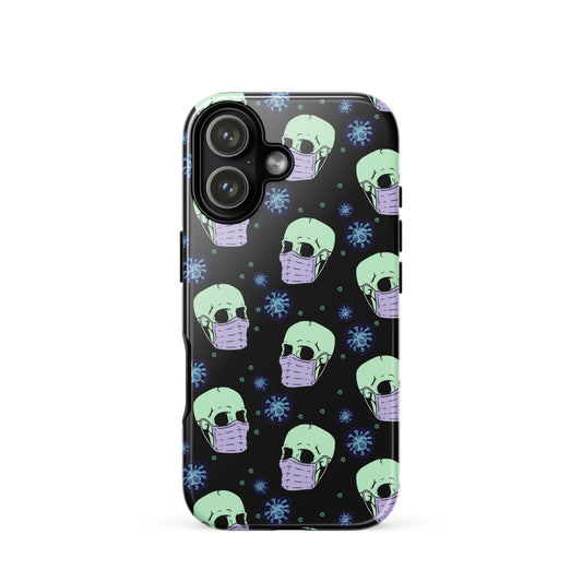 Virus Skull iPhone Case