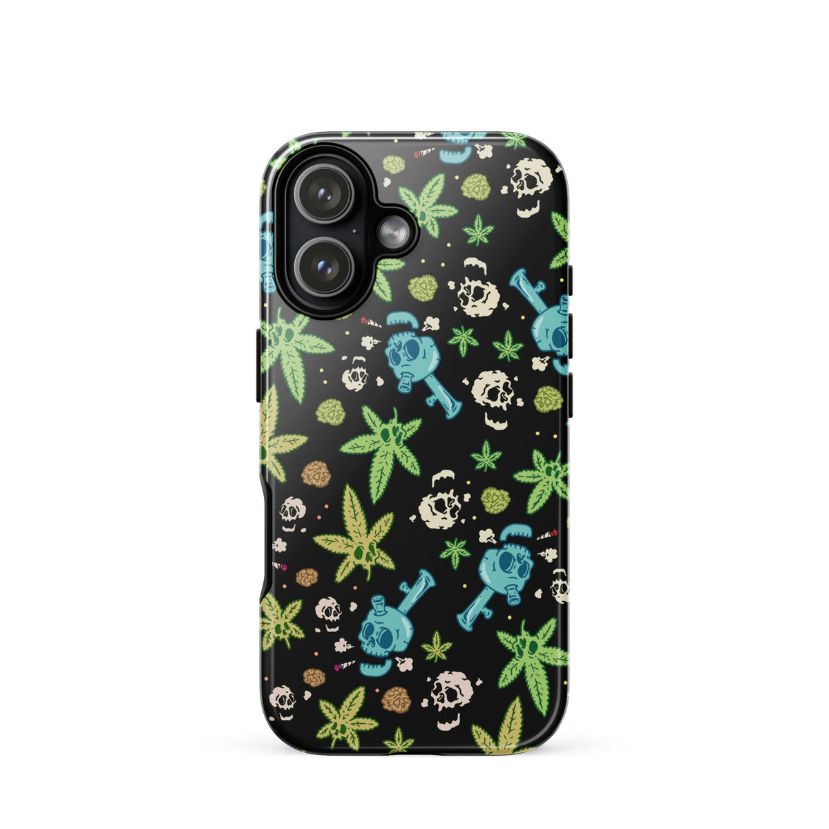 Weed And Skulls iPhone Case