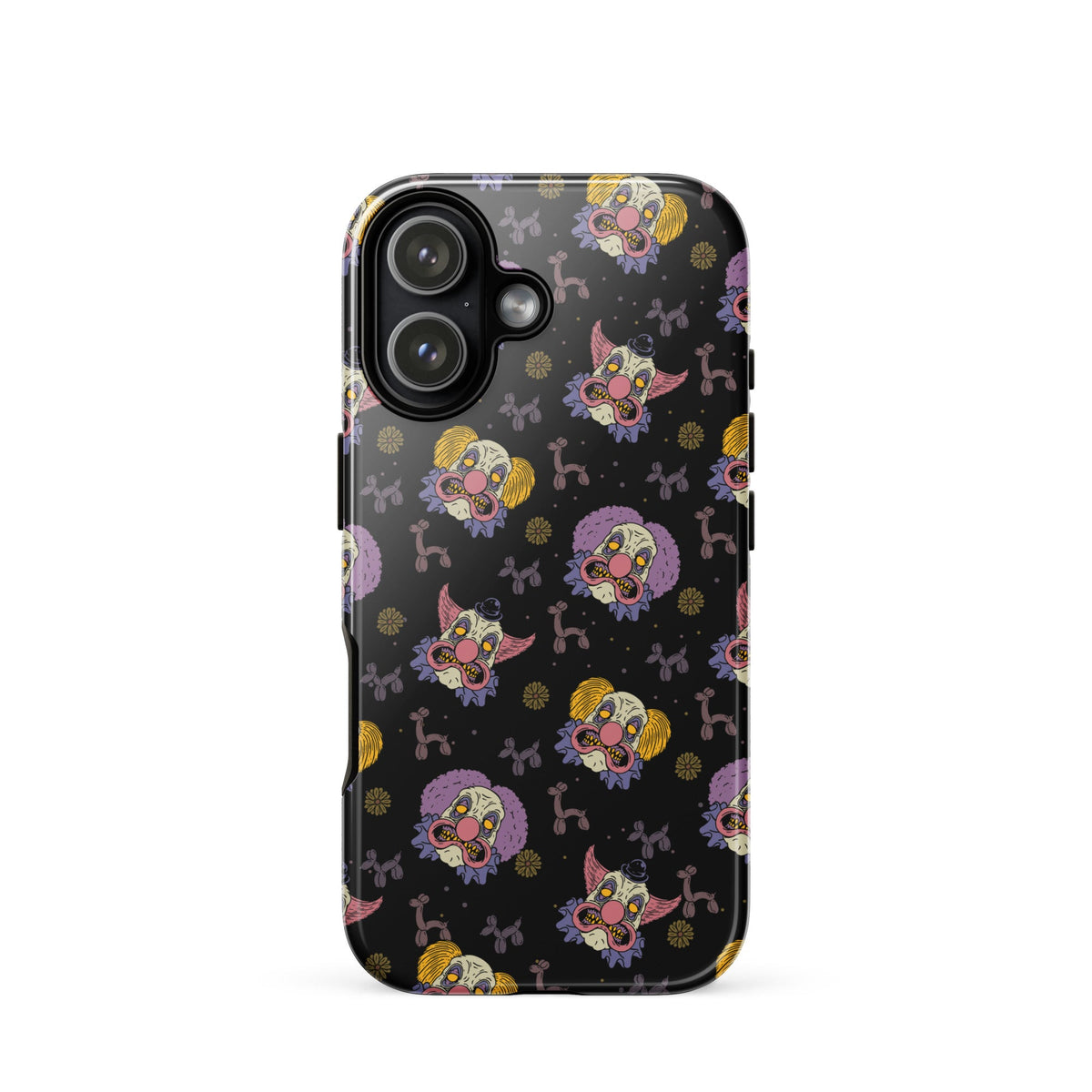 Spooky Clowns Circus iPhone Case
