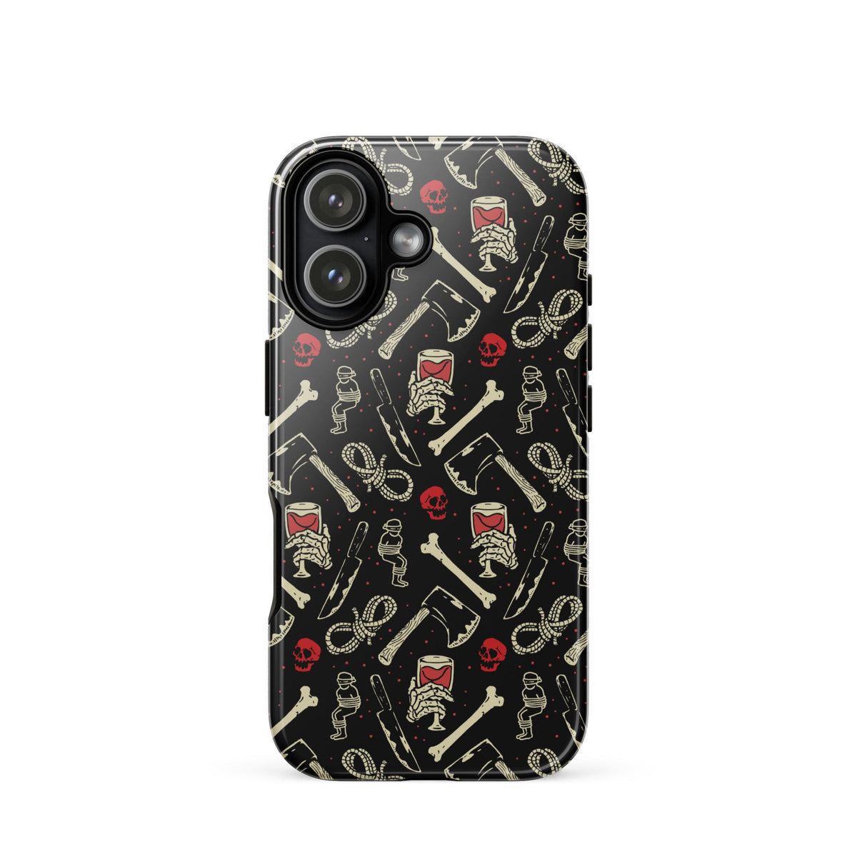 True Crime And Wine iPhone Case