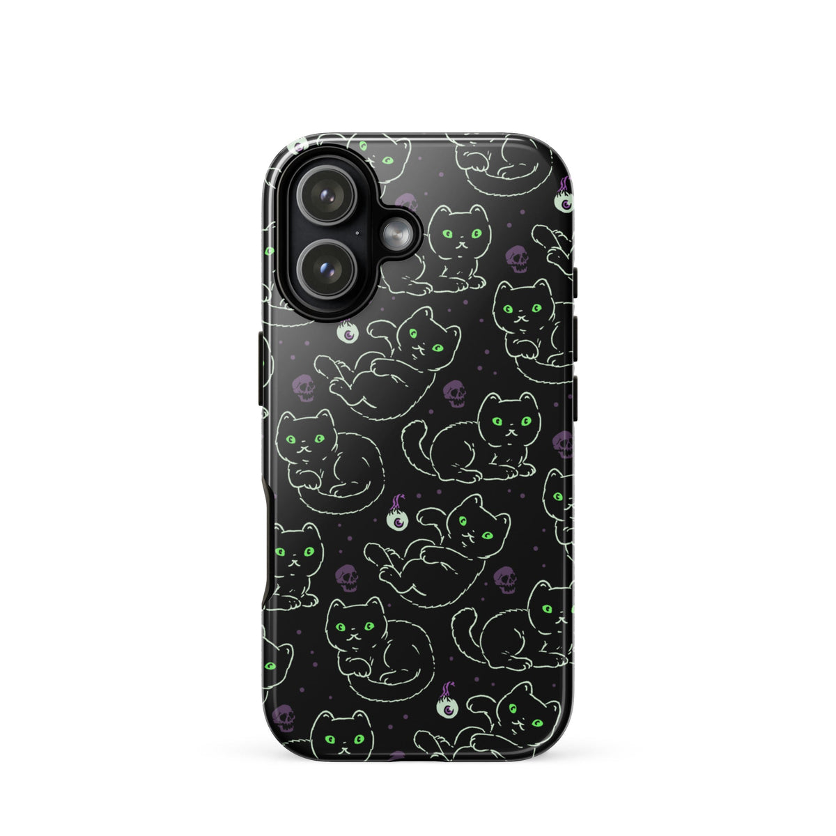 Black Cats iPhone Case