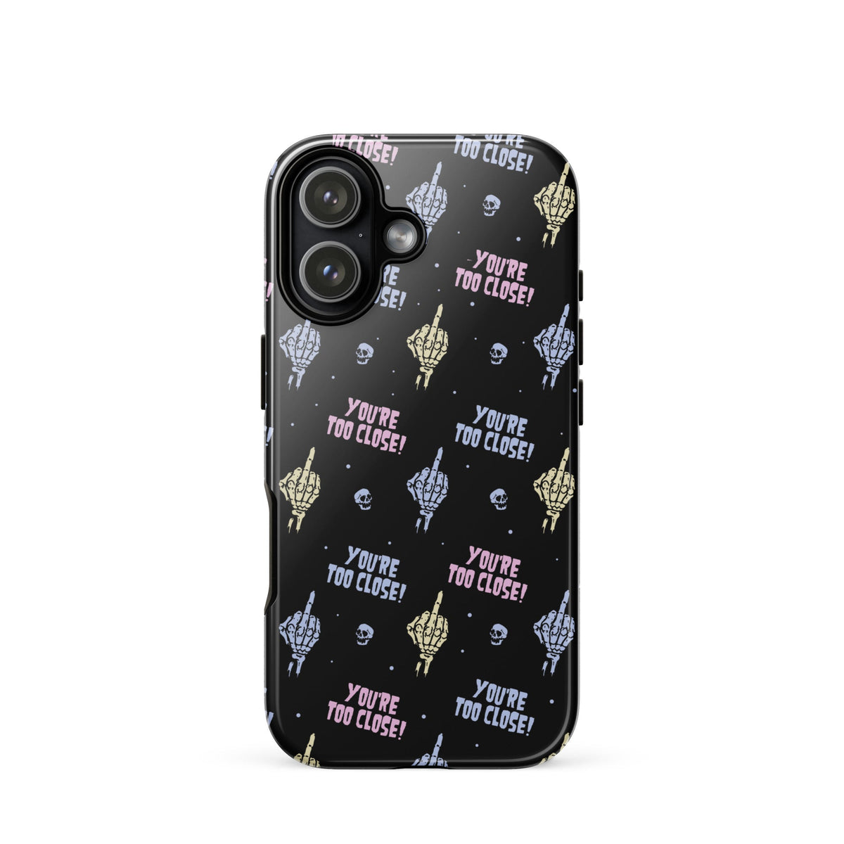 You're Too Close iPhone Case