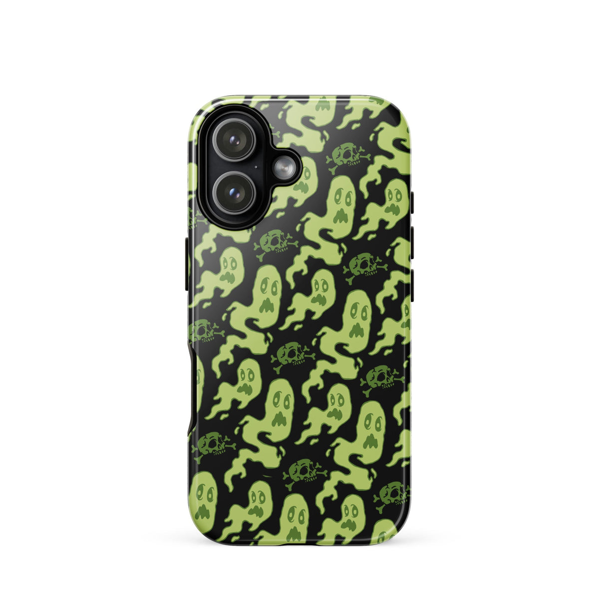 Green Ghosts iPhone Case