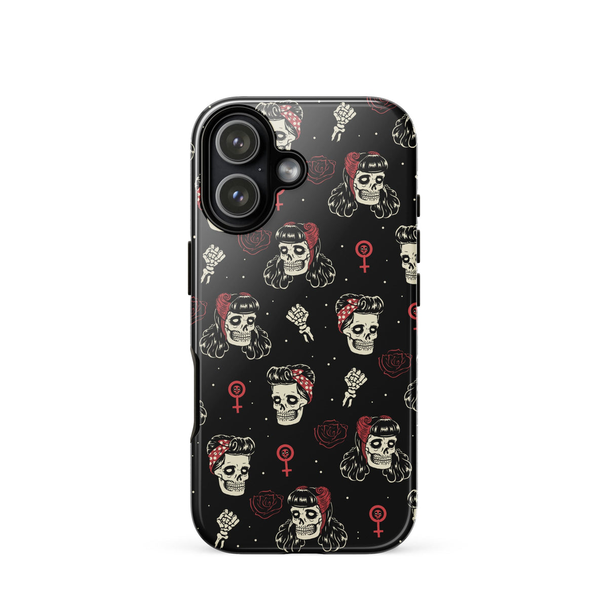 Undead Rosie Riveter iPhone Case