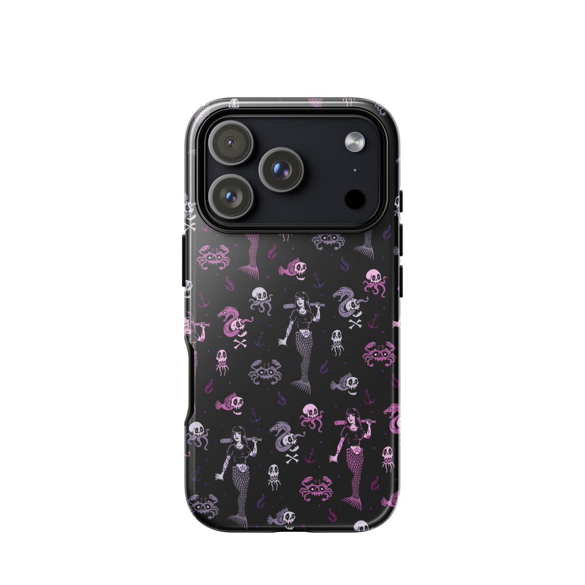 Metal Mermaid iPhone Case